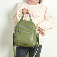 Laden Sie das Bild in den Galerie-Viewer, Klassische Multifunktionale Umhängetasche mit Diebstahlschutz mit mehreren Taschen