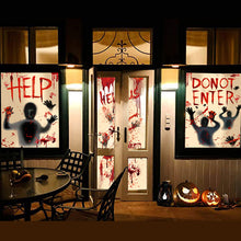 Laden Sie das Bild in den Galerie-Viewer, Blutiger Halloween Fensteraufkleber