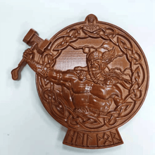 Laden Sie das Bild in den Galerie-Viewer, Wikinger-Mythologie-Symbol-Wand-Kunst