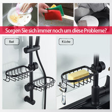 Laden Sie das Bild in den Galerie-Viewer, Rostfreies Aufbewahrungsregal für Wasserhähne