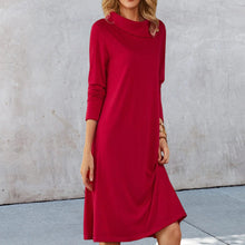 Laden Sie das Bild in den Galerie-Viewer, Vintage französisches Strickkleid