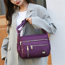 Laden Sie das Bild in den Galerie-Viewer, Multifunktionale Oxford-Umhängetasche mit Reißverschluss