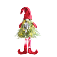 Laden Sie das Bild in den Galerie-Viewer, Kreativer und lustiger Mini-Weihnachtsmann &amp; Weihnachtsbaum