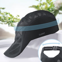 Laden Sie das Bild in den Galerie-Viewer, Dünne atmungsaktive schnell trocknende Sonnenschutzkappe