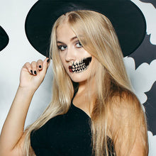 Laden Sie das Bild in den Galerie-Viewer, Halloween Streich lustiger temporärer Tattoo-Aufkleber