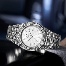 Laden Sie das Bild in den Galerie-Viewer, Wasserdichte klassische Quarzuhr für Herren