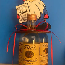 Laden Sie das Bild in den Galerie-Viewer, Weihnachtlicher Mini-Weinflaschenhalter