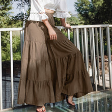 Laden Sie das Bild in den Galerie-Viewer, Einfarbige Retro-Strandhose
