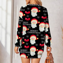 Laden Sie das Bild in den Galerie-Viewer, Weihnachten Knopf-Cardigan-Jacke
