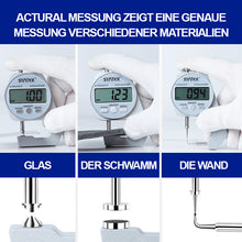 Laden Sie das Bild in den Galerie-Viewer, Dickenmessgerät mit digitaler Anzeige