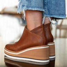 Laden Sie das Bild in den Galerie-Viewer, Herbst lässige Damen kurze Stiefel