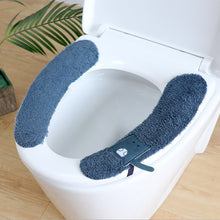 Laden Sie das Bild in den Galerie-Viewer, Waschbare Toilettensitzauflage aus Plüsch