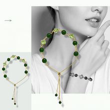 Laden Sie das Bild in den Galerie-Viewer, Glücksarmband Mit Vierblättrigem Kleeblatt