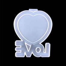 Laden Sie das Bild in den Galerie-Viewer, Herzförmige Bilderrahmen Harzform