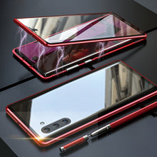 Laden Sie das Bild in den Galerie-Viewer, Magnetische gehärtete Handyhülle für Samsung