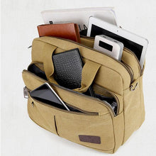 Laden Sie das Bild in den Galerie-Viewer, Herren Business Handtasche Umhängetasche mit großem Fassungsvermögen