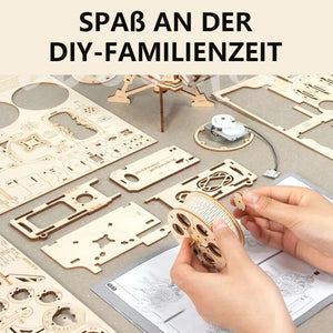 3D dreidimensionales Puzzle aus Holz