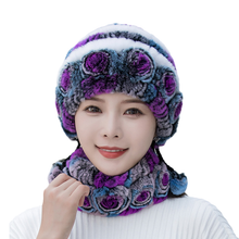 Laden Sie das Bild in den Galerie-Viewer, Rex-Kaninchenfellmütze