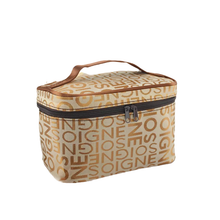 Laden Sie das Bild in den Galerie-Viewer, Quadratische Kosmetiktasche mit großem Fassungsvermögen