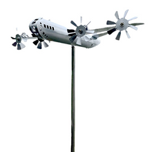Laden Sie das Bild in den Galerie-Viewer, Superfestungsflugzeug Windmühle Dekoration aus Metall