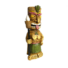 Laden Sie das Bild in den Galerie-Viewer, Solare Primitive Tribal-Skulptur Aus Harz