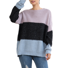 Laden Sie das Bild in den Galerie-Viewer, Strickpullover aus dickem Faden