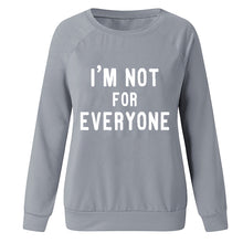 Laden Sie das Bild in den Galerie-Viewer, Lockeres Langärmliges T-Shirt mit Rundhalsausschnitt