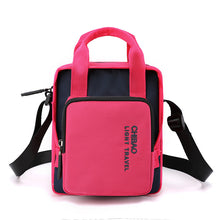 Laden Sie das Bild in den Galerie-Viewer, Lässige Umhängetasche Aus Nylon In Kontrastfarbe