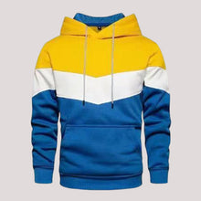 Laden Sie das Bild in den Galerie-Viewer, Kapuzenpullover mit Farbblock