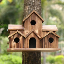 Laden Sie das Bild in den Galerie-Viewer, Kreatives Vogelhaus Aus Holz
