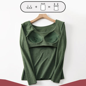 Fleece Damen Thermounterwäsche mit BH