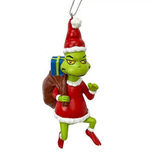 Laden Sie das Bild in den Galerie-Viewer, Grinch-Anhänger zu Weihnachten