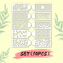Laden Sie das Bild in den Galerie-Viewer, Kuchen Dekorationsschablone(10 Stk in 1 SET)