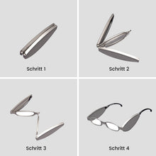 Laden Sie das Bild in den Galerie-Viewer, Mini-Taschenfaltbare tragbare Lesebrille