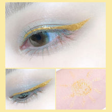 Laden Sie das Bild in den Galerie-Viewer, Wasserfester Und Schweißfester Glitzer-Eyeliner