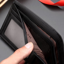 Laden Sie das Bild in den Galerie-Viewer, Herr Einfache Geldbörse aus weichem Leder
