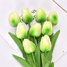 Laden Sie das Bild in den Galerie-Viewer, Künstliche Tulpenblumen für den Außenbereich (7 Stück)