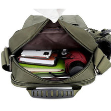 Laden Sie das Bild in den Galerie-Viewer, Multifunktionale Umhängetasche aus Nylon mit mehreren Fächern