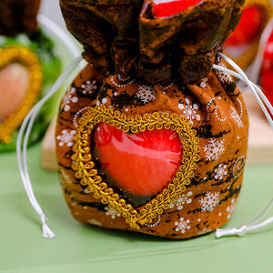 Weihnachtsdekoration Apfeltasche