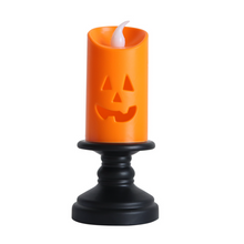 Laden Sie das Bild in den Galerie-Viewer, Halloween LED Kürbiskerzenlicht