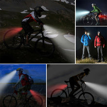 Laden Sie das Bild in den Galerie-Viewer, Wiederaufladbares Fahrradlichtset