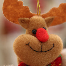 Laden Sie das Bild in den Galerie-Viewer, Baumanhänger Weihnachtsanhänger, Weihnachtsmann, Weihnachtsbär