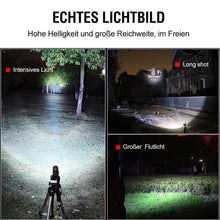Laden Sie das Bild in den Galerie-Viewer, Superhelle und wasserdichte Militär-Taschenlampe mit Zoom