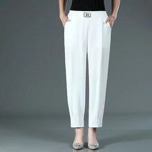 Laden Sie das Bild in den Galerie-Viewer, Coole Haremshose aus Eisseide für Damen