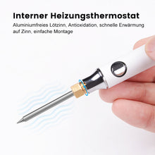 Laden Sie das Bild in den Galerie-Viewer, USB tragbares elektrisches Lötkolben-Set
