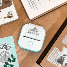 Laden Sie das Bild in den Galerie-Viewer, Tragbarer Mini-Bluetooth-Drucker