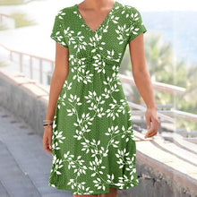 Laden Sie das Bild in den Galerie-Viewer, Vintage Blumen Sommerkleid