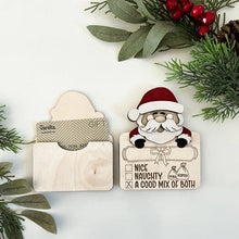 Laden Sie das Bild in den Galerie-Viewer, Niedlicher Geldhalter mit Weihnachtsmann-Motiv