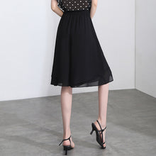 Laden Sie das Bild in den Galerie-Viewer, Damen Sommerhose aus Chiffon mit weitem Bein