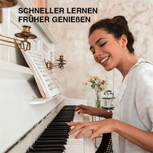 Laden Sie das Bild in den Galerie-Viewer, Abnehmbare Klaviertastatur Notenetiketten